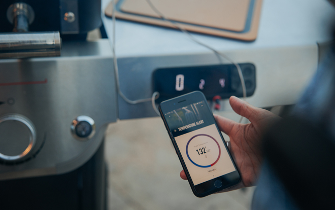 A high-tech way to barbecue 