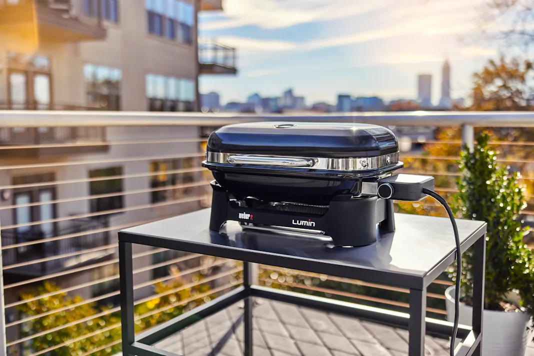 Elektrogrill Lumin: Ideal für den Balkon