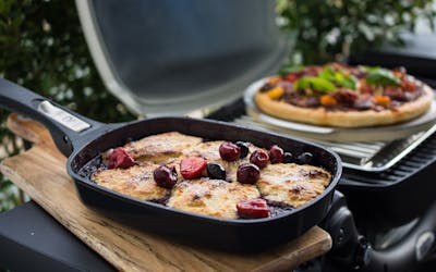 Baking on a Weber Q