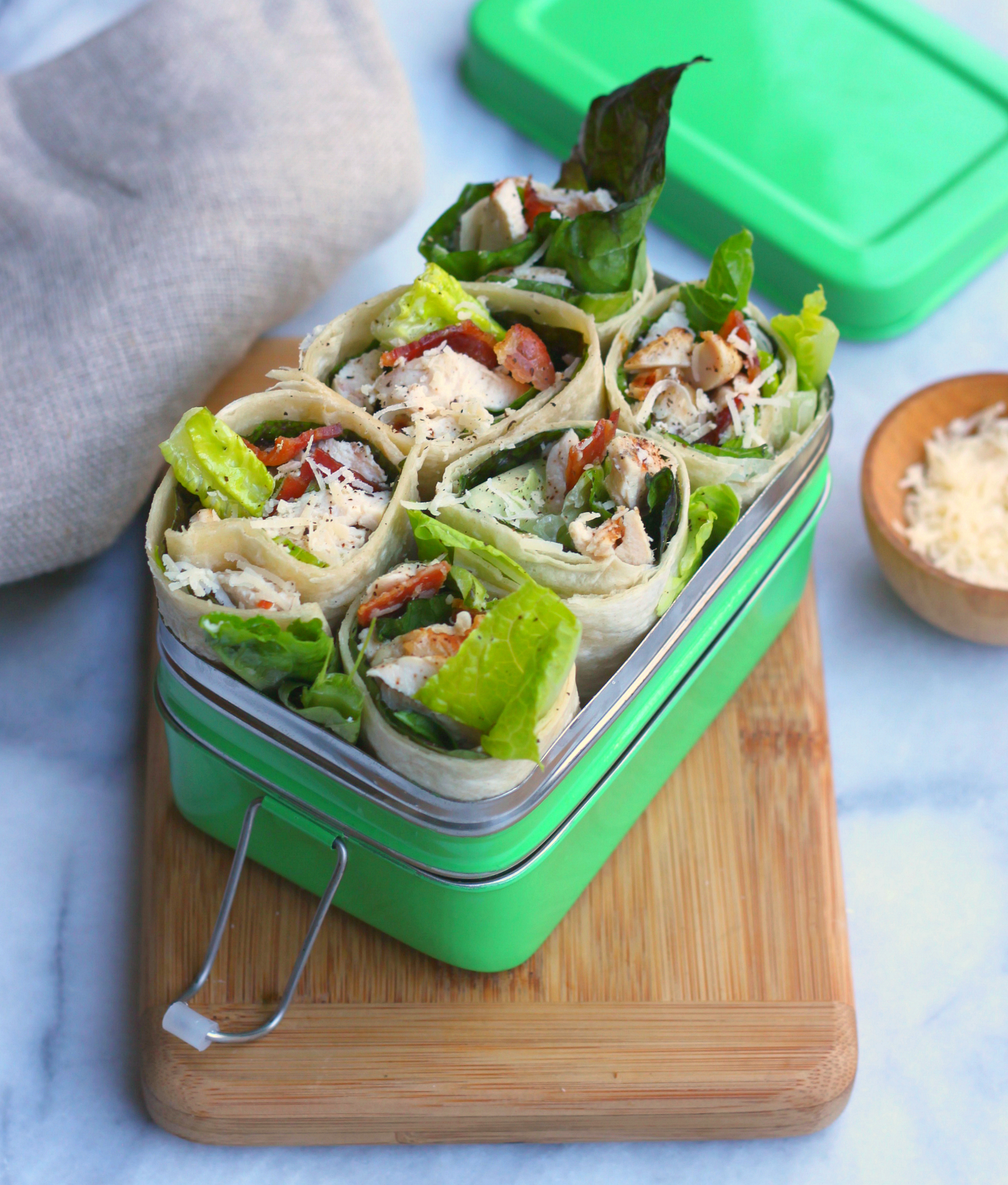 Chicken Caesar Wraps300