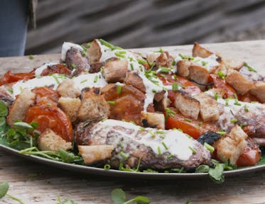 Smoked Chicken Legs with Alabama White Sauce by Genevieve Taylor