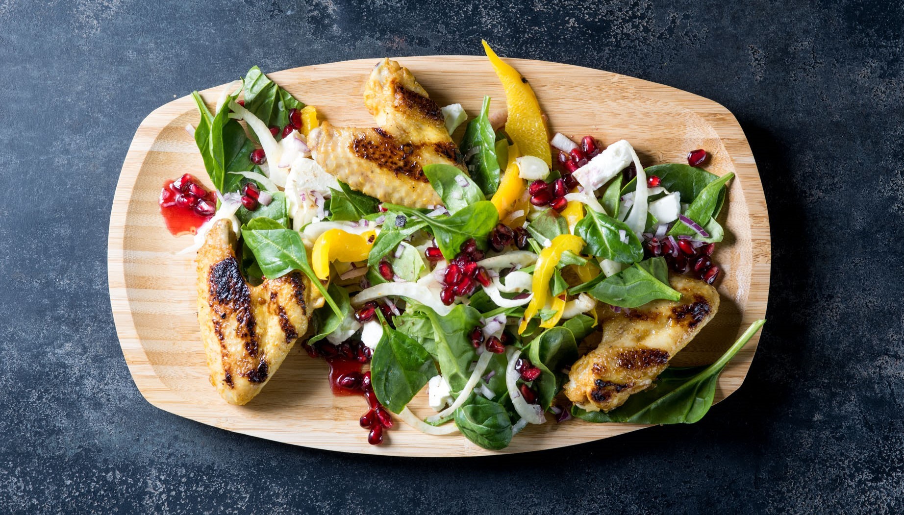 Chicken Wing Salad 3