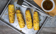 Corn On The Cob Smeared W Chili Butter 17