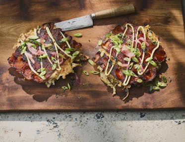 Crispy Bacon Okonomiyaki