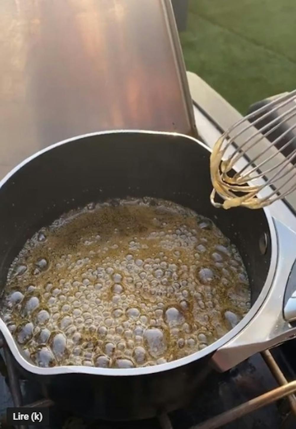 Pain Perdu Caramel Beurre Sale Au Barbecue Barbecues Weber