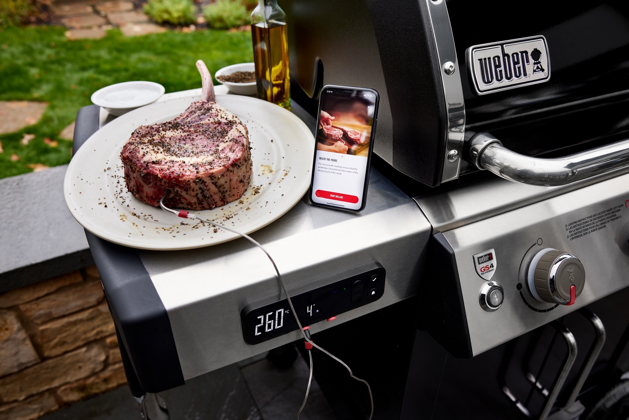 Weber shop smart grill