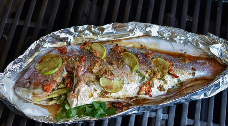 Fresh fish storage and barbecuing tips