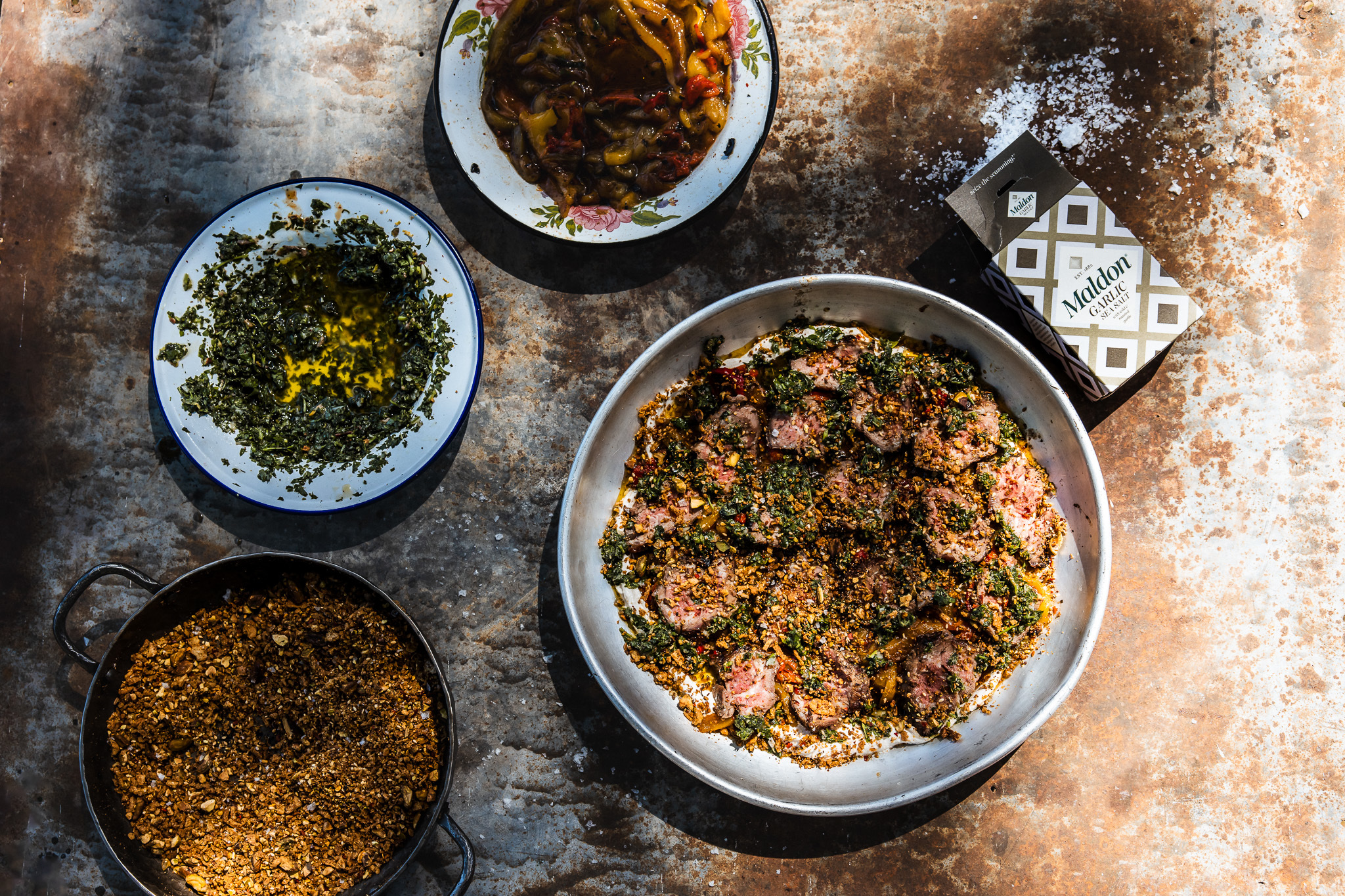 Garlic Salt Crusted Lamb Neck