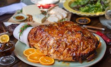 Gin And Orange Glazed Ham