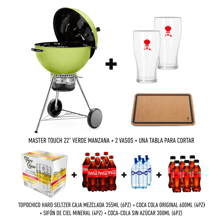 Bundle para asar de Weber & Coca-Cola