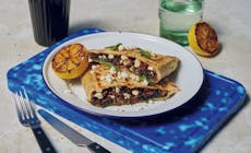 Lamb Spinac And Feta Gozleme