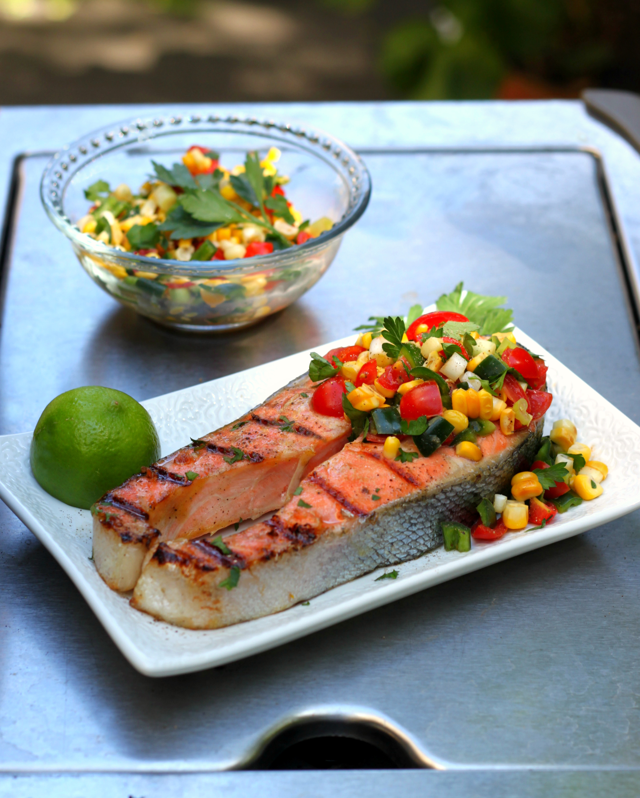Maple Salmon Steak300