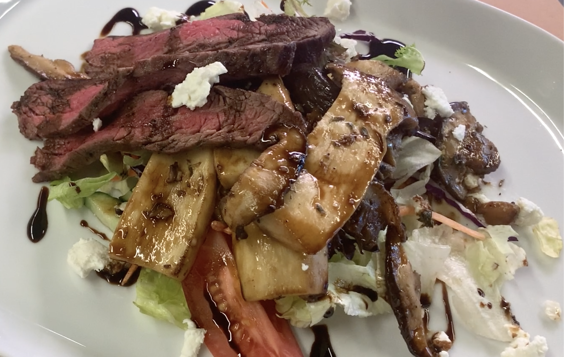Seared Mushroom Salad