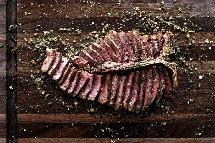 Porterhouse Mit Board Sauce