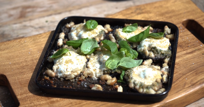 Smoked Portobello Mushrooms by Genevieve Taylor