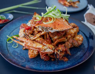 Grilled Singapore Chilli Crab