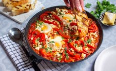 Smoky Capsicum And Chorizo Shakshuka