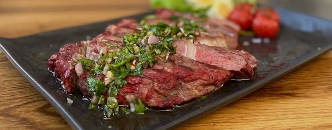 Steak Met Chimichurri 12