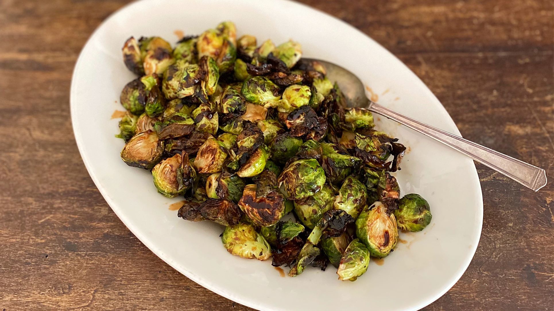 Sweet And Sour Brussels Sprouts Hero