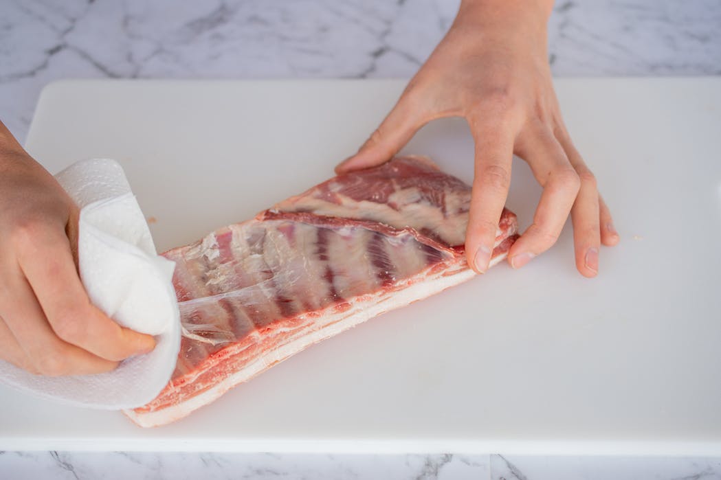 Trimming Lamb Ribs 11
