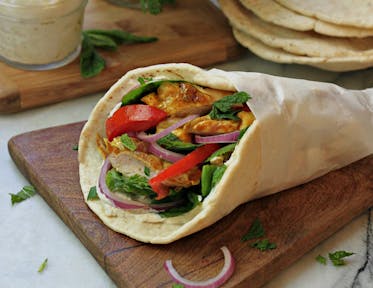 Tacos mexicanos de pollo