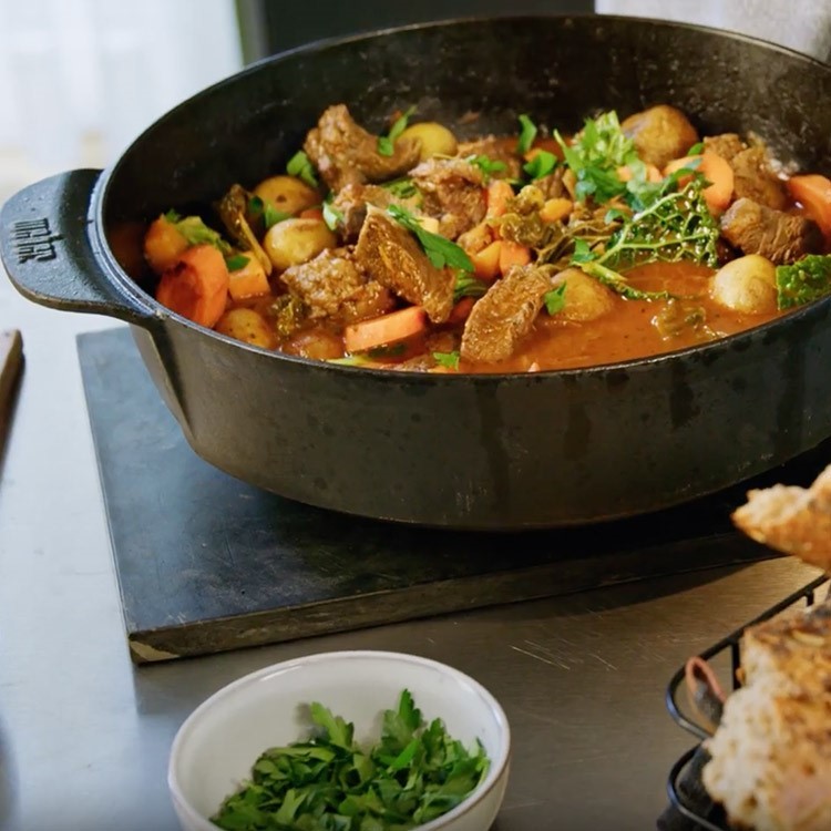 Stufato Di Manzo Con Zucca Patate E Carote