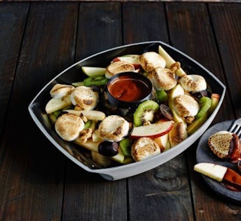 Not just roast chicken—grill desserts with a poultry roaster