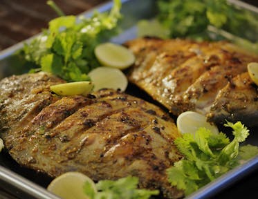WHOLE GRILLED MASALA FISH