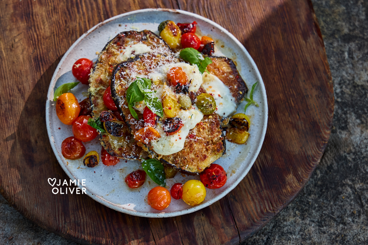 Barbecue Eggplant Parm
