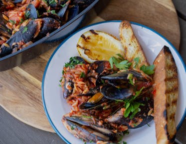 Barbecued Mussels