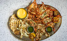 Barbecued Seafood Feast