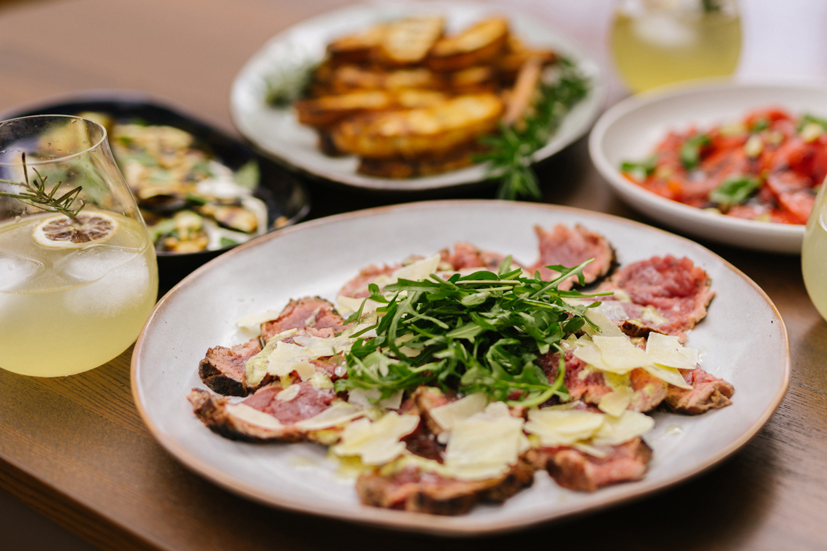 Barbecued Beef Carpaccio