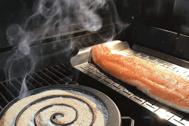 Générateur de Fumée Froide pour Fumoir Fumage Viande Poisson avec Brosse  Nettoyage Grille Barbecue
