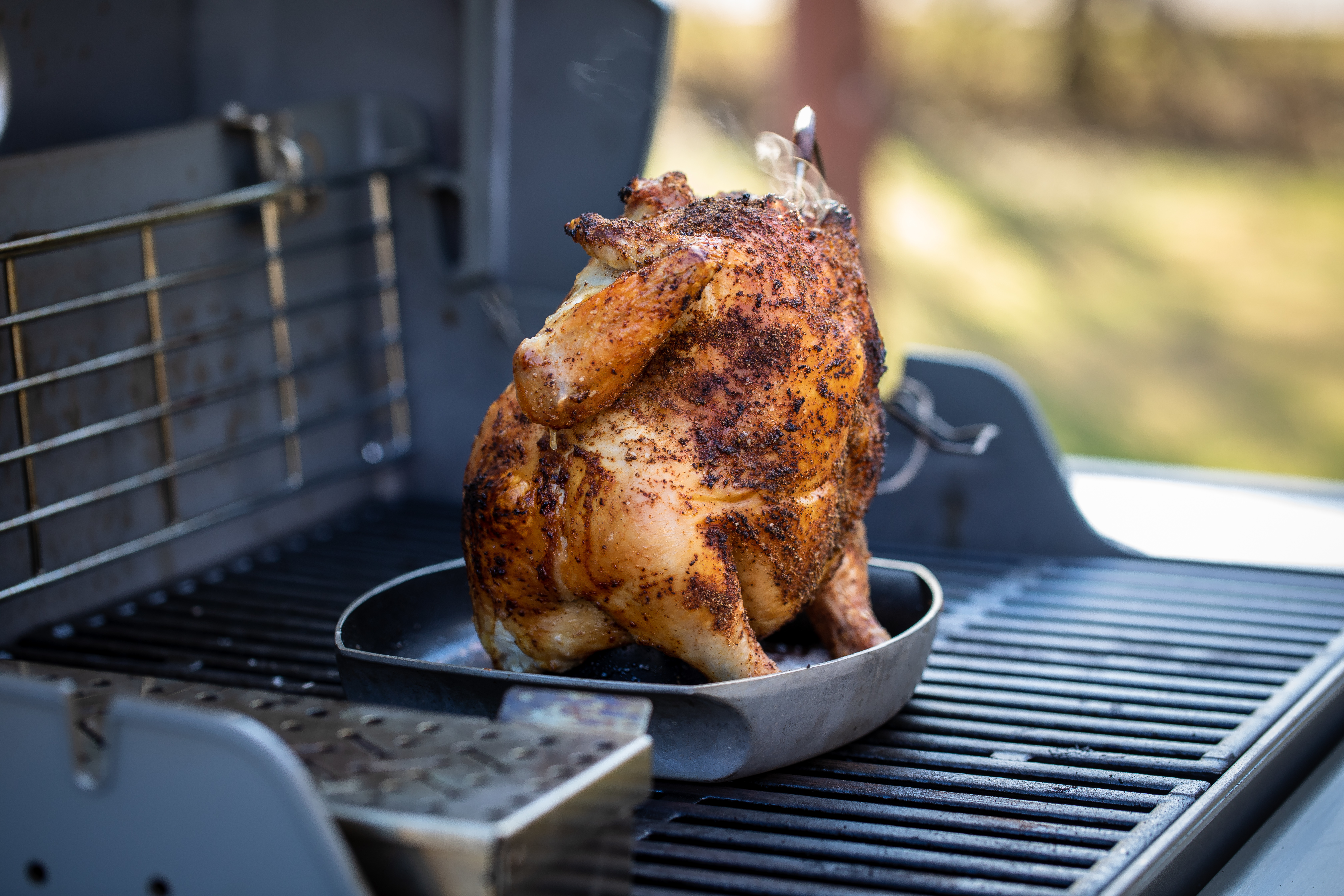 Chicken on 2024 weber kettle