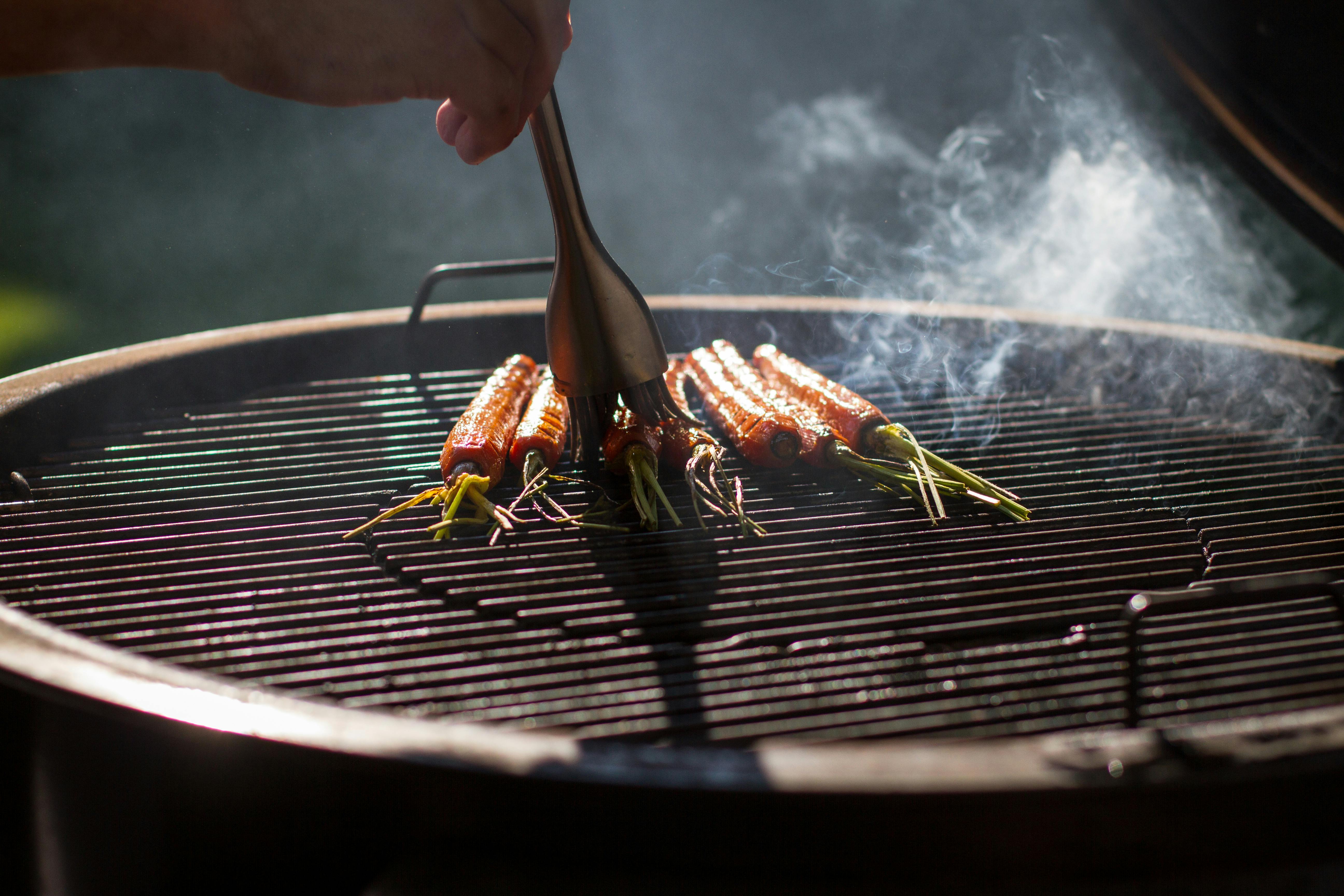Cinnamon Honey Glazed Grilled Carrots Grilling Inspiration