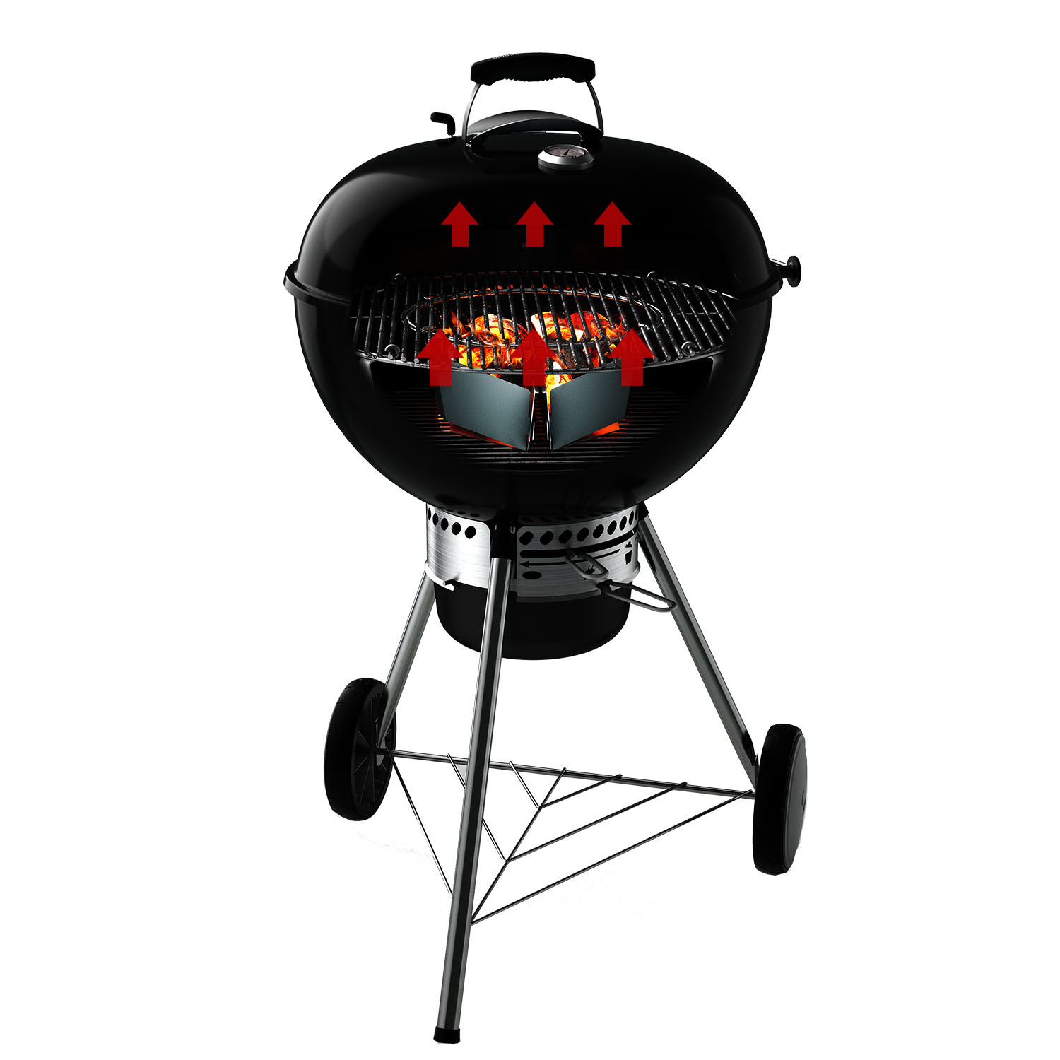 Weber charcoal grill how to use sale