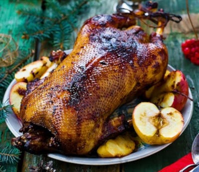 Leckere Rezeptideen zum Fest: Gegrillte Weihnachtsgans