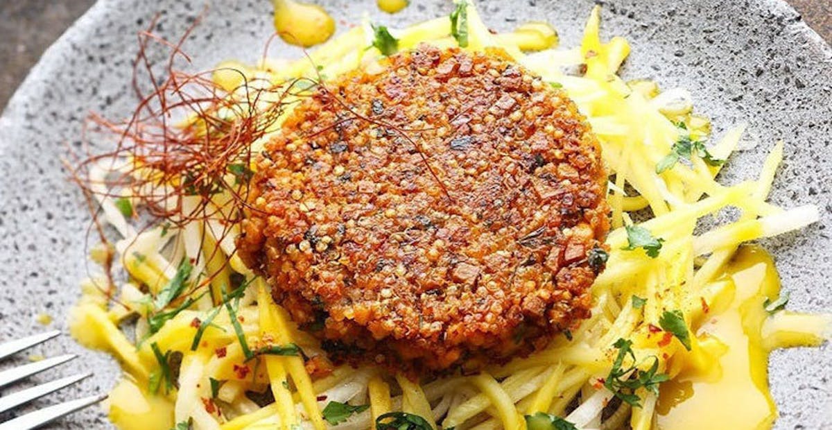 vegane Burger-Patties selber machen