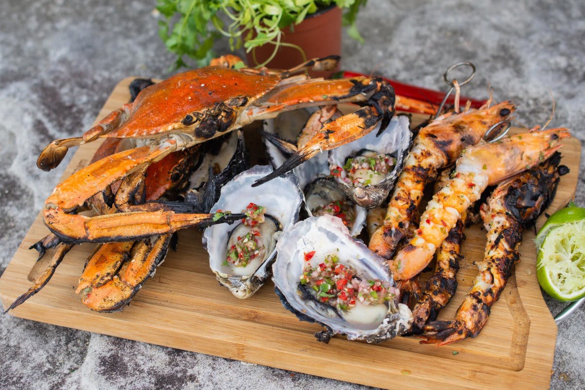 Surf and Turf - Choose from a variety of seafood to make the dish your own