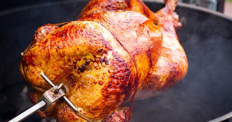 Rotisserie van Weber