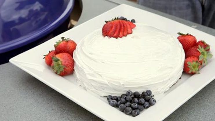 Grilled Iced Chocolate Cake