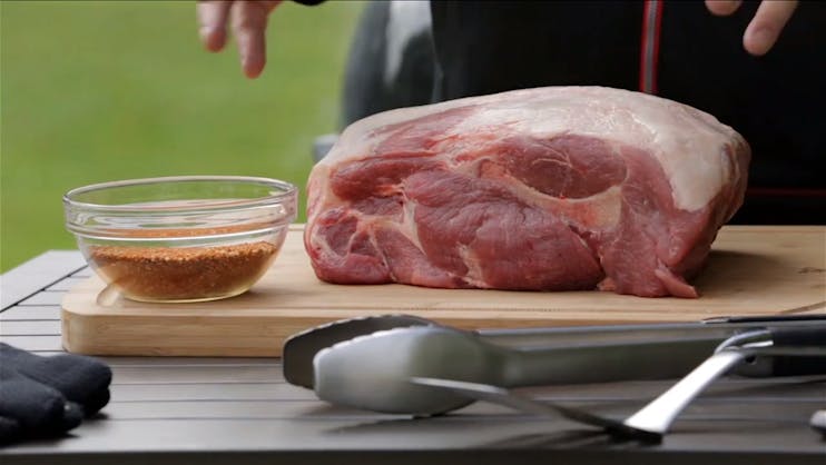 Perfectly Smoked Pork Shoulder