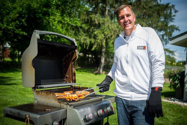 Grilling up a Savory Grilled Sandwich
