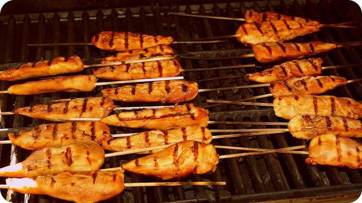 Grab N’ Go Teriyaki Chick on a Stick