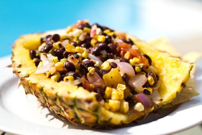 Grilled Pineapple Corn Salsa