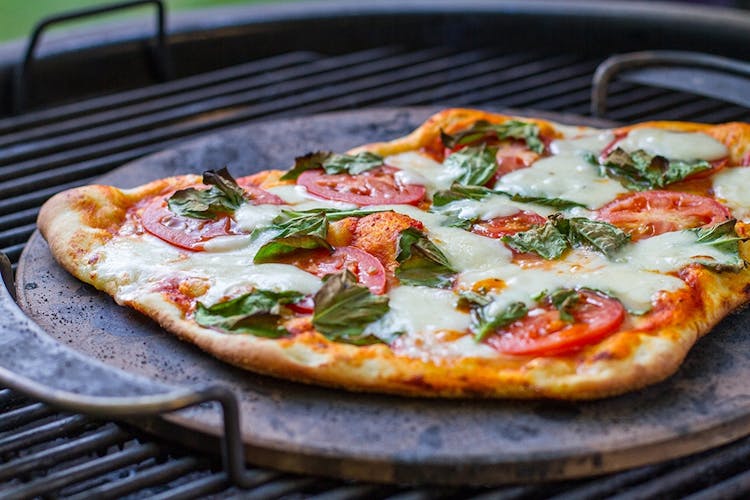 Grilled Pizza on the Summit Charcoal Grill Grilling Inspiration | Grills