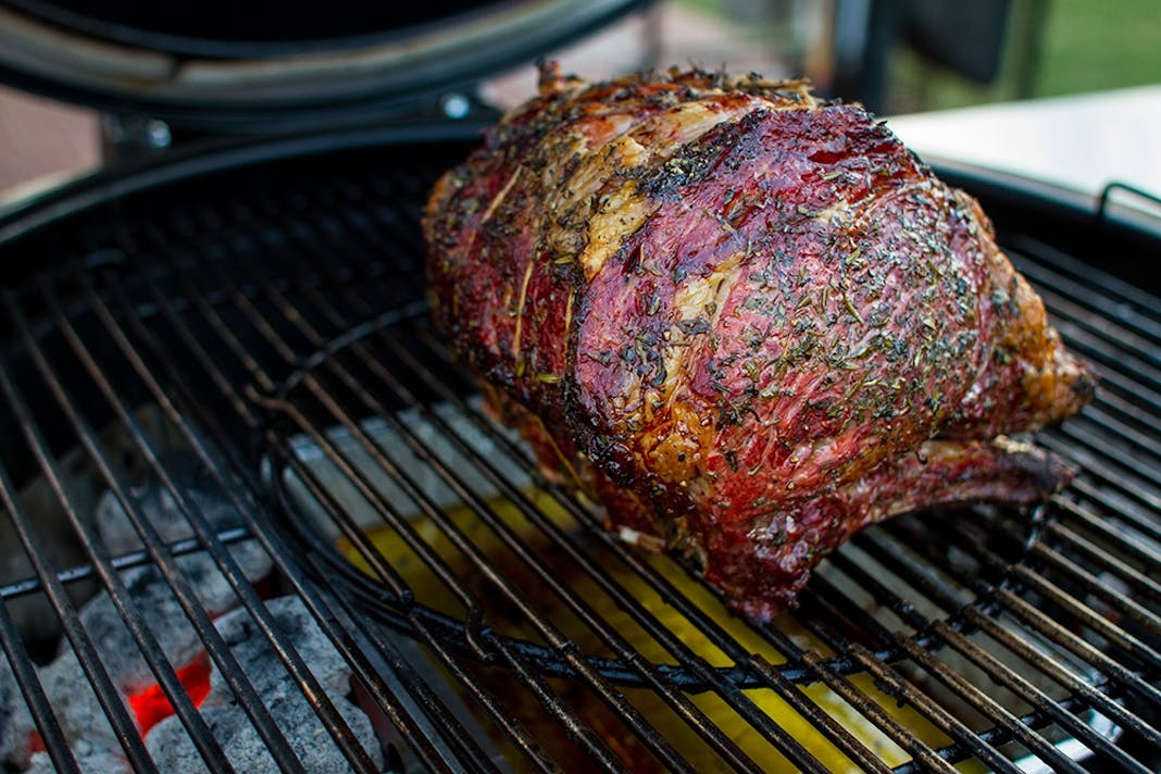 Grilled Prime Rib Roast On A Charcoal Grill Weber Grills,Accent Walls Paint