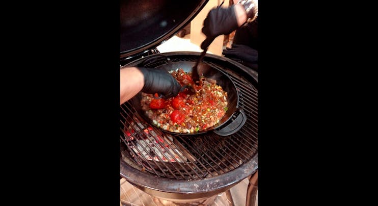 Thrill of the Grill - Grilled Chili