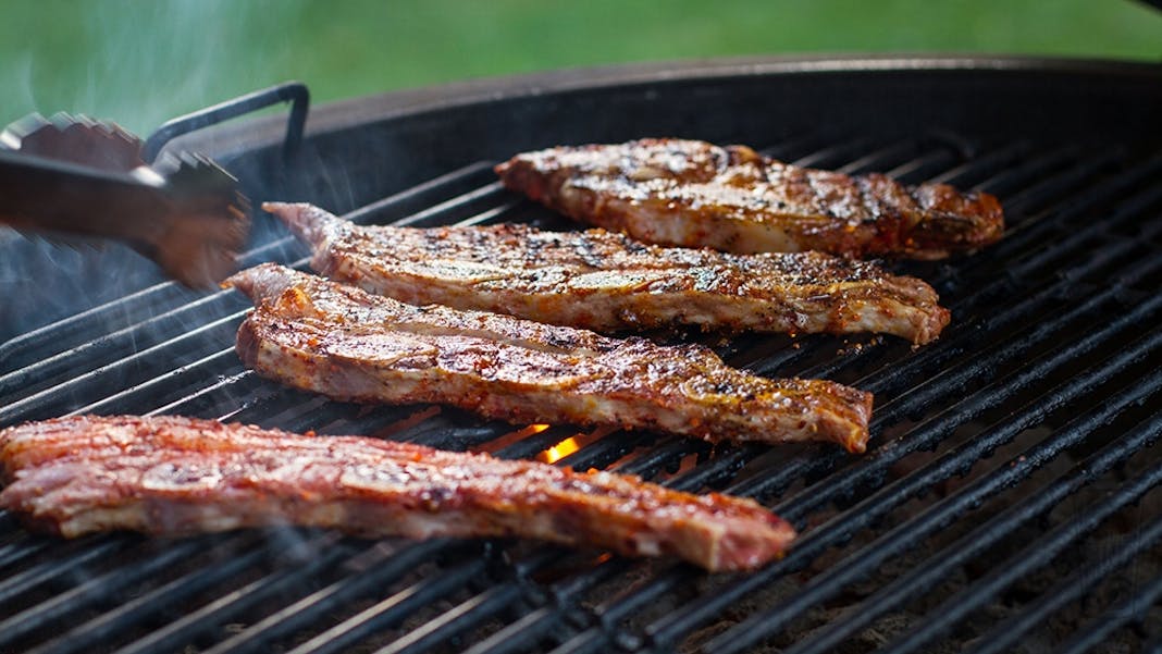 Barbecue Sauce Spare Ribs Weber Smokey Mountain Spare Ribs Recipe