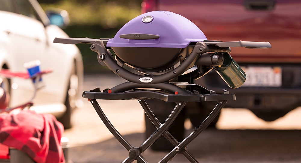 Weber hotsell purple grill